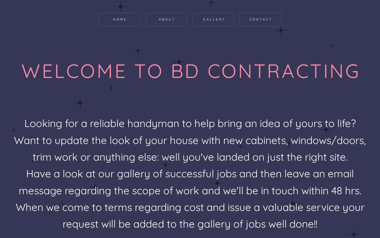 Carrd profile picture for @contracting